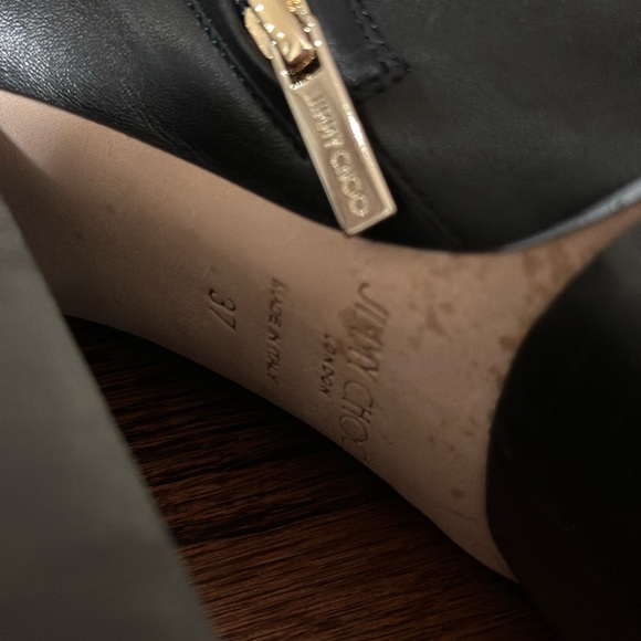 Jimmy Choo size 7, black. Worn a few times. See pictures. - Picture 8 of 8